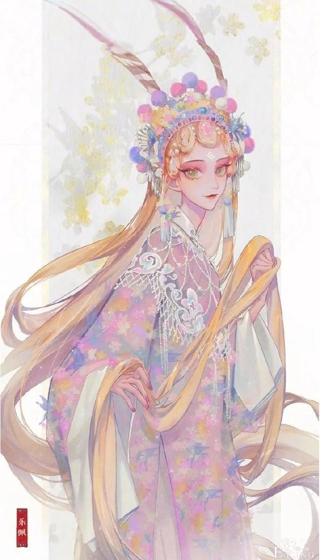 迪士尼公主也玩中国风，乐佩换上戏服唱京剧，木兰潇洒似侠客-1.jpg