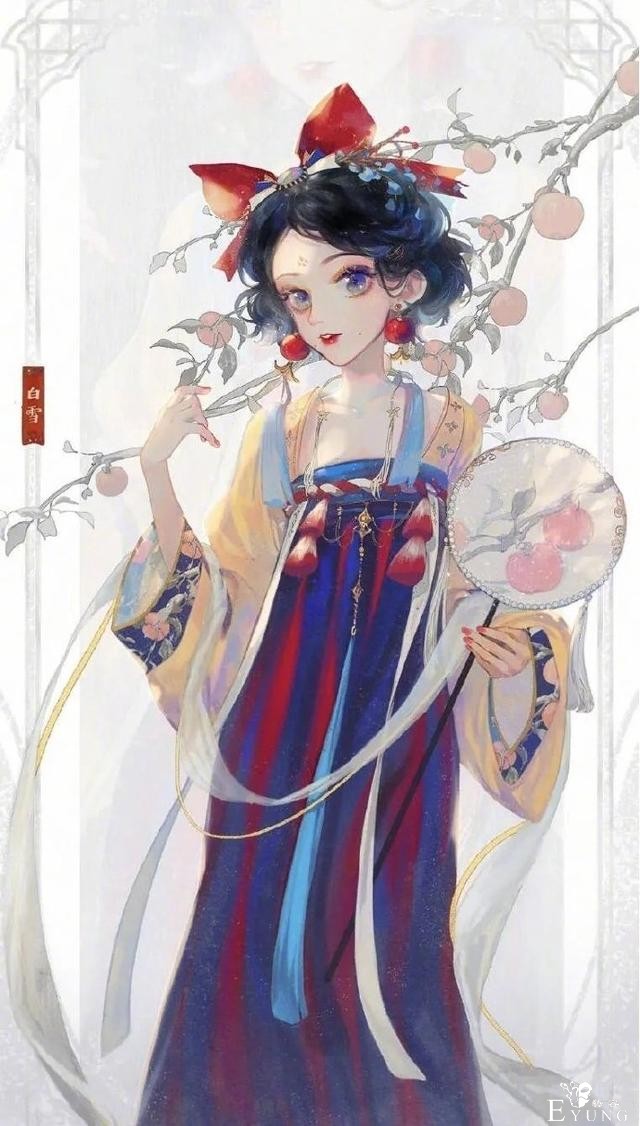 迪士尼公主也玩中国风，乐佩换上戏服唱京剧，木兰潇洒似侠客-2.jpg