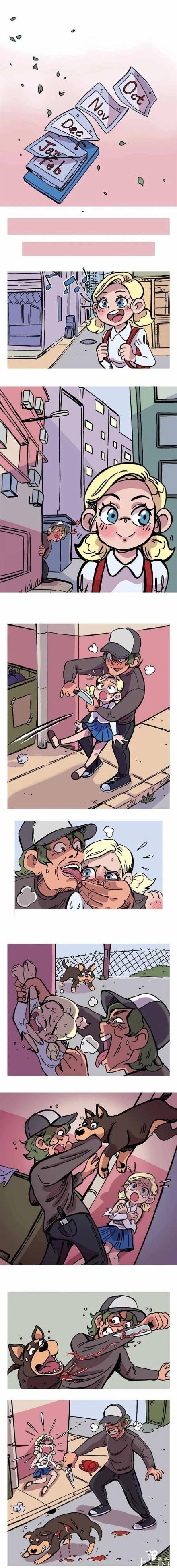 无声漫画：跟踪女孩的色魔-2.jpg