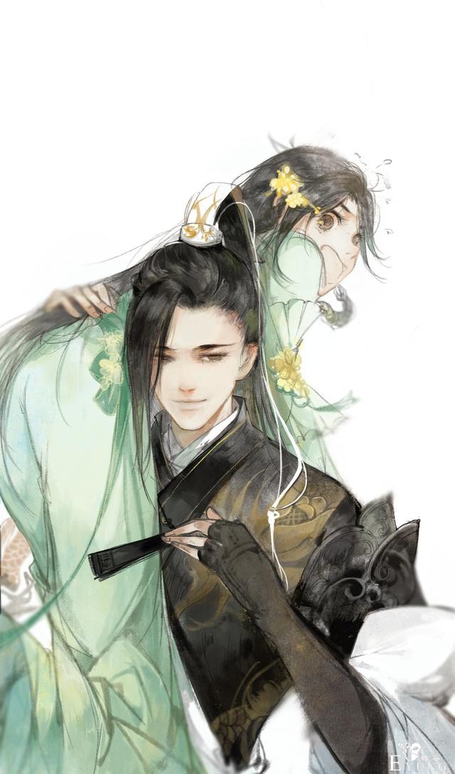 非常棒的一组古风人物插画作品欣赏！画风唯美造型很有仙气-5.jpg