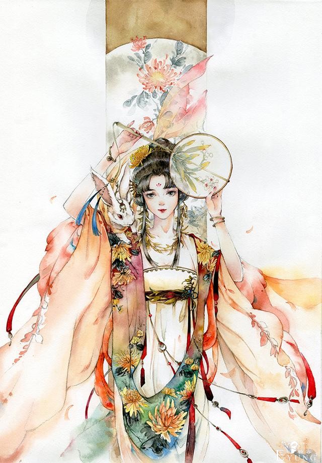 非常棒的一组古风人物插画作品欣赏！画风唯美造型很有仙气-6.jpg