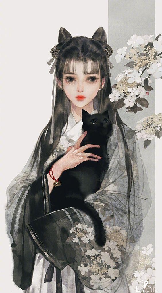非常棒的一组古风人物插画作品欣赏！画风唯美造型很有仙气-20.jpg