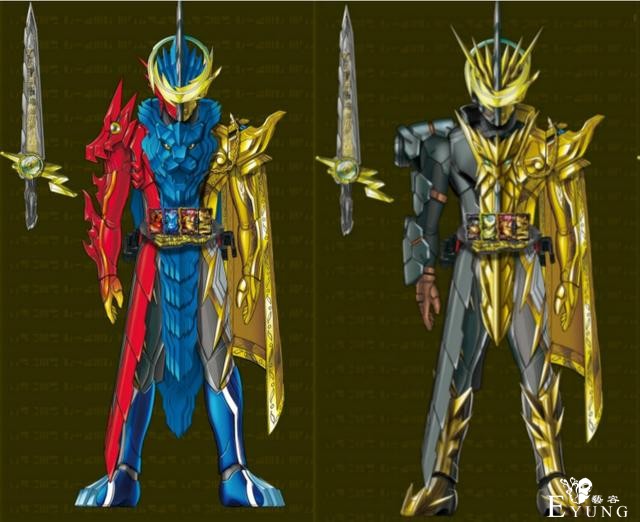 假面骑士圣刃11个“三册形态”公开，你认识几个？三骑合体真帅-4.jpg