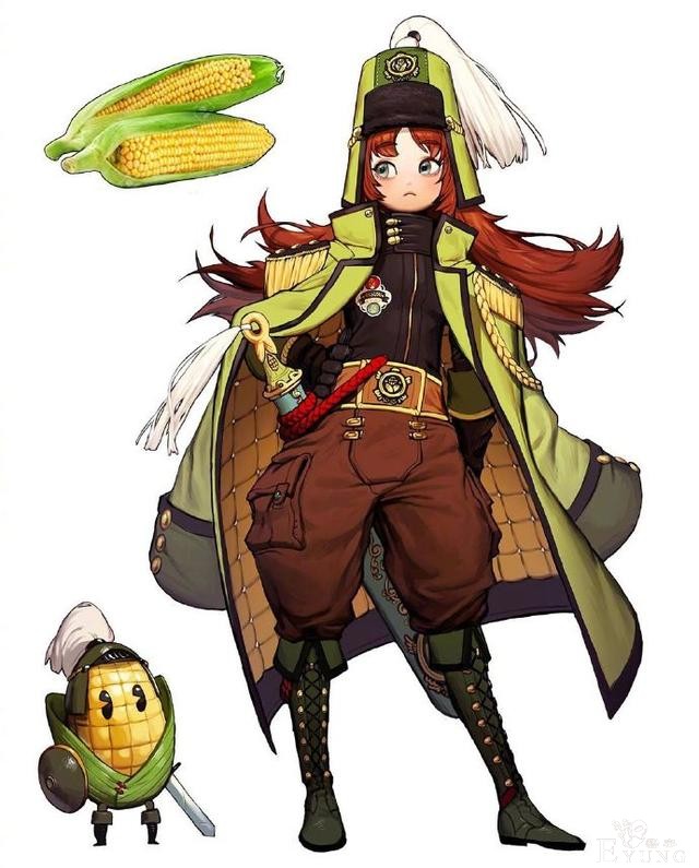 画师笔下果然万物皆可拟人化，龙虾妹子好可爱，扑棱蛾子也变美女-3.jpg