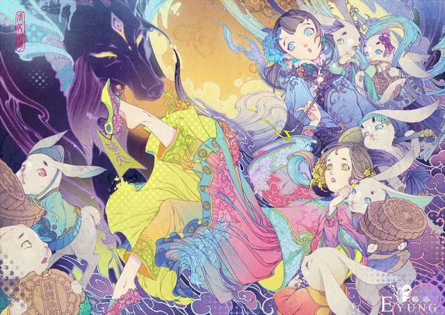 一组非常不错的国产人物插画作品欣赏！画技优秀值得收藏借鉴！-15.jpg