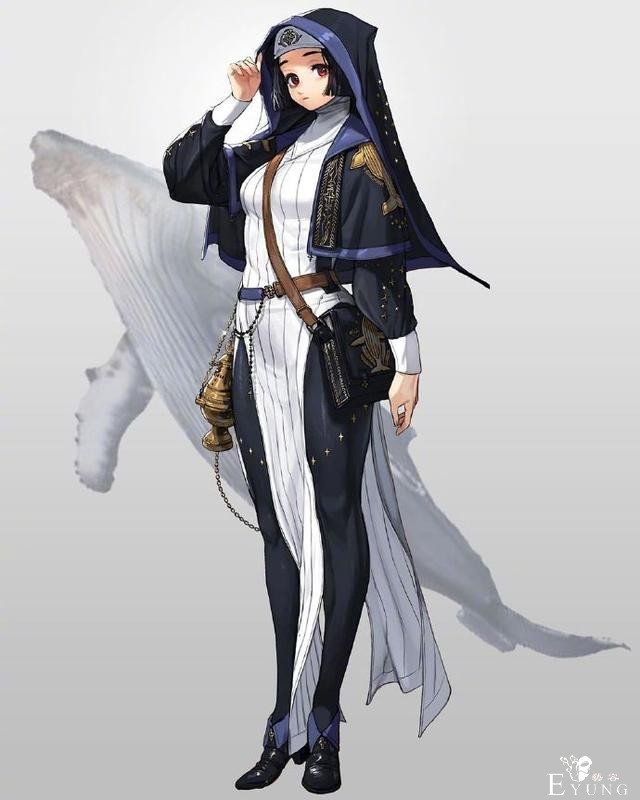 画师把“水产品”拟人化，本以为龙虾够美了，谁知道水母更萌-2.jpg