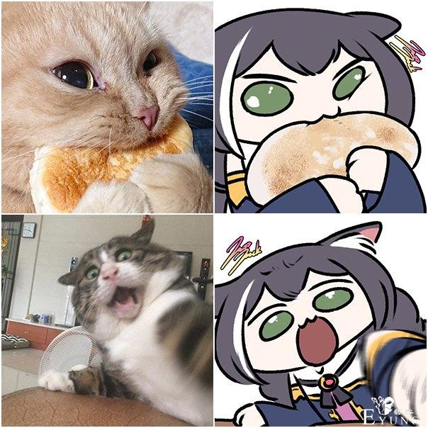 家里有猫多欢乐？画师大佬把猫咪和公主连结做了结合，快给我变-9.jpg