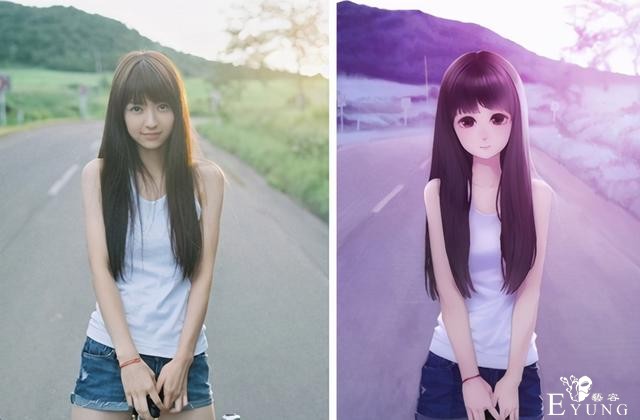 当三次元美女“闯进”二次元，你觉得谁更美？小孩子才做选择-5.jpg