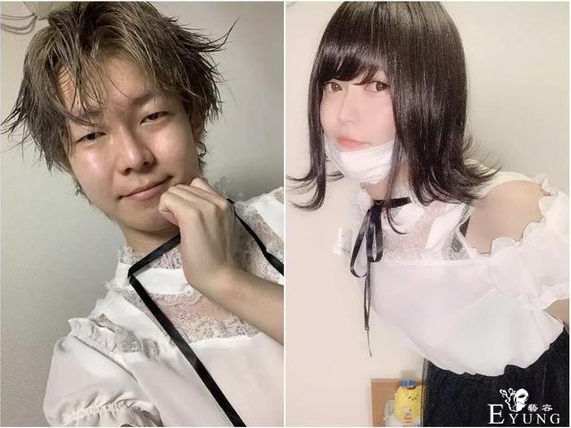 日本女装大佬吸粉40多万！前一秒是大叔，后一秒变萌萝莉-4.jpg