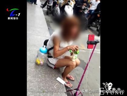 只为吸引眼球？街头“伪娘”现身作秀，竟在闹市区直播自骂-5.jpg