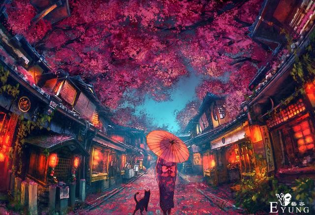 一组高质量场景插画作品欣赏！题材多样画技十分成熟-1.jpg