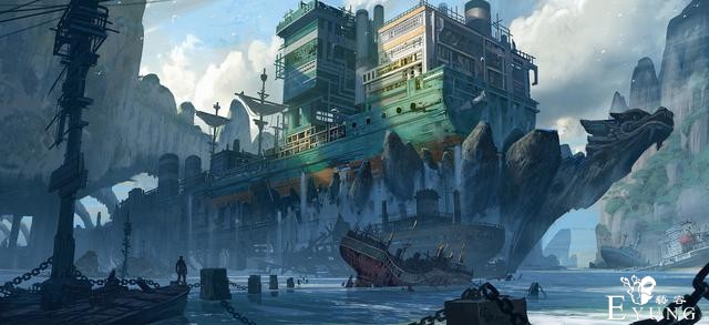 一组高质量场景插画作品欣赏！题材多样画技十分成熟-8.jpg
