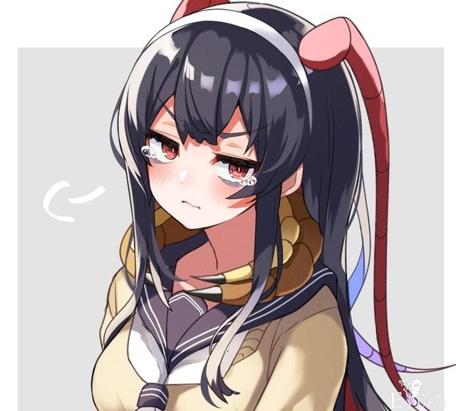 画师把昆虫拟人化，蜈蚣变成萌妹子，蟑螂变身傲娇女-2.jpg