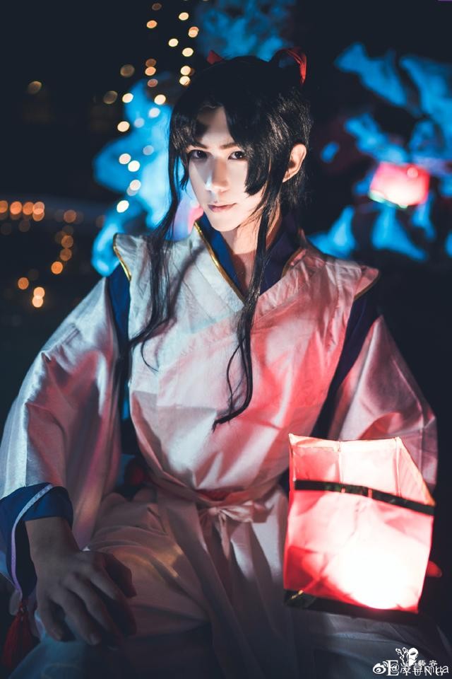 场景美如画，《阴阳师》阿离&贺茂义心cos，颜值太高了-4.jpg