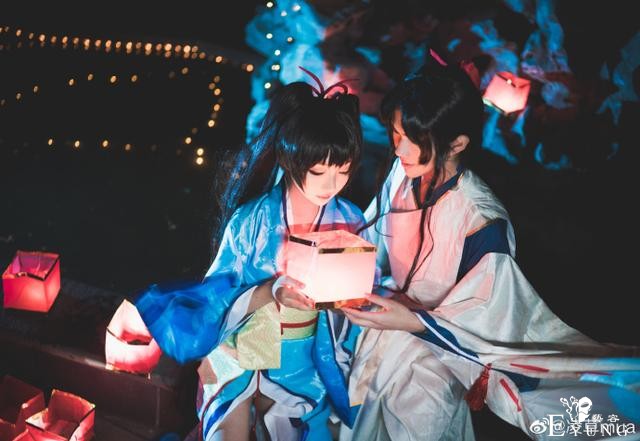 场景美如画，《阴阳师》阿离&贺茂义心cos，颜值太高了-10.jpg