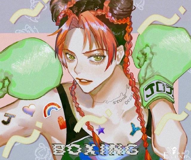 JOJO：画师绘制不同画风的徐伦，女仆装萌萌哒，JK装超可爱-5.jpg