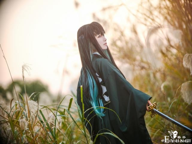 《鬼灭之刃》时透无一郎cos，温馨的阳光，浅浅的笑容太美好了-4.jpg