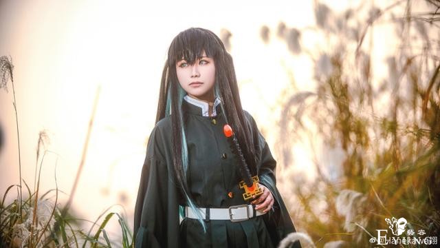 《鬼灭之刃》时透无一郎cos，温馨的阳光，浅浅的笑容太美好了-5.jpg