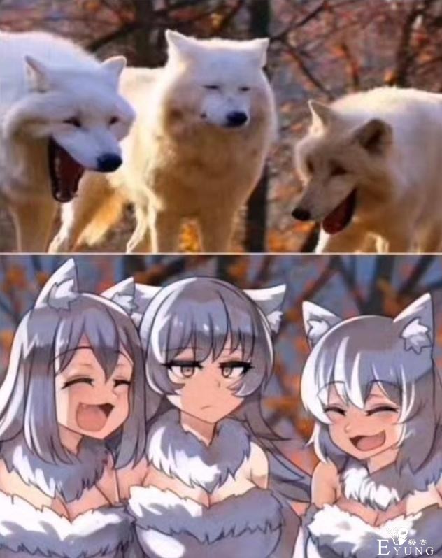 当动物遇上二次元，猫娘看起来超可爱，二哈也可以很萌-2.jpg