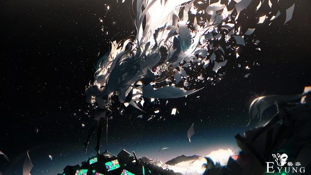 一组非常不错的“初音未来”同人插画作品！画面华丽造型漂亮-7.jpg