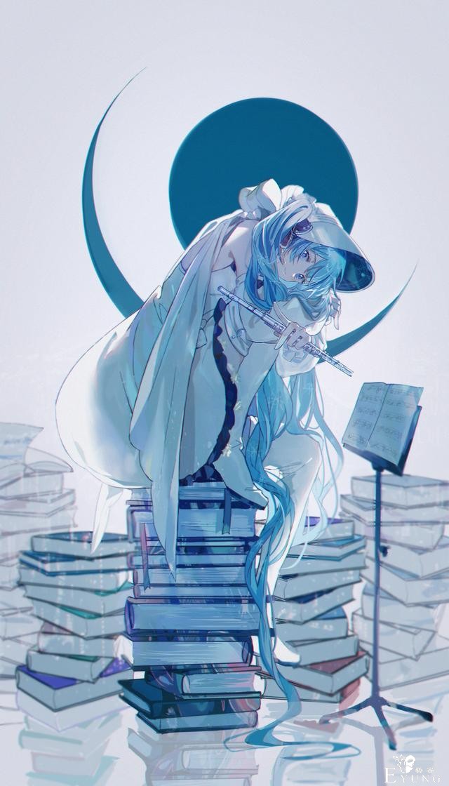一组非常不错的“初音未来”同人插画作品！画面华丽造型漂亮-4.jpg