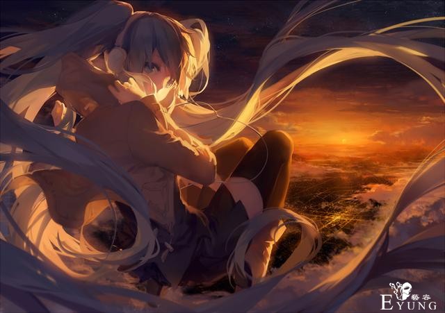 一组非常不错的“初音未来”同人插画作品！画面华丽造型漂亮-9.jpg