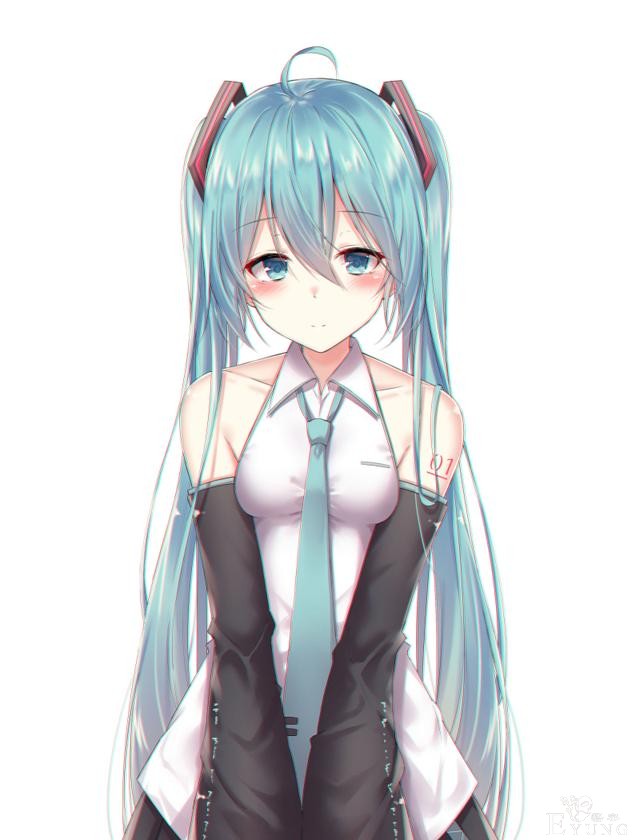 一组非常不错的“初音未来”同人插画作品！画面华丽造型漂亮-14.jpg
