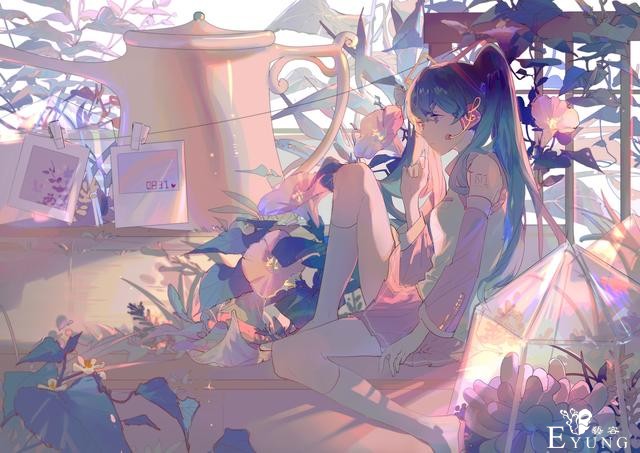 一组非常不错的“初音未来”同人插画作品！画面华丽造型漂亮-16.jpg
