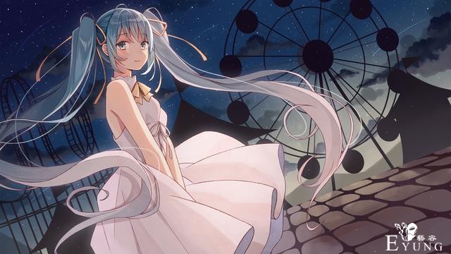 一组非常不错的“初音未来”同人插画作品！画面华丽造型漂亮-19.jpg