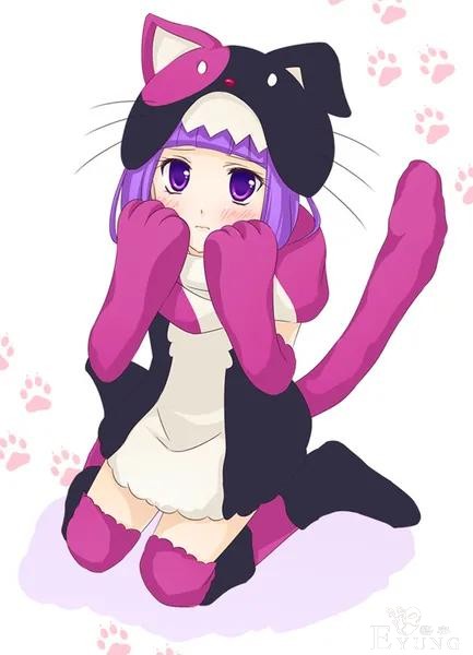 漫有GIF#丨性格温柔文静、外表高冷的美少女冰上堇，喜欢占卜-14.jpg