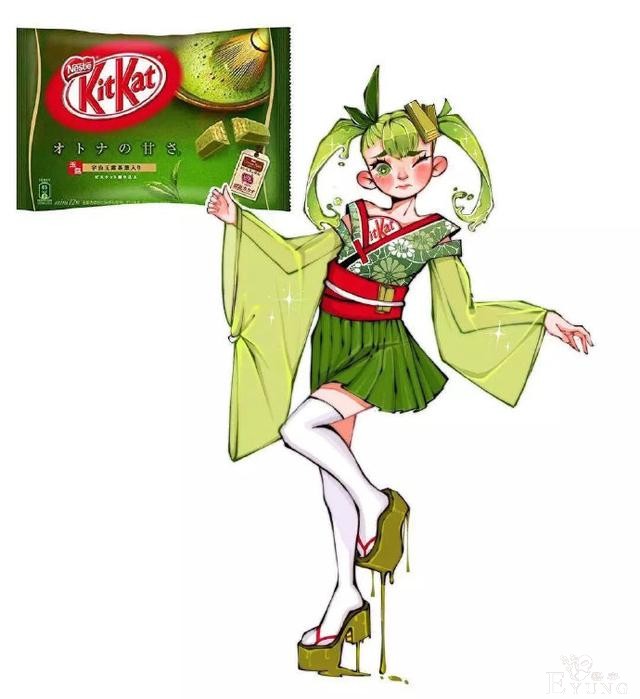 画师大佬将零食拟人，看到彩虹糖咽口水，奥利奥的颜值我太喜欢了-2.jpg