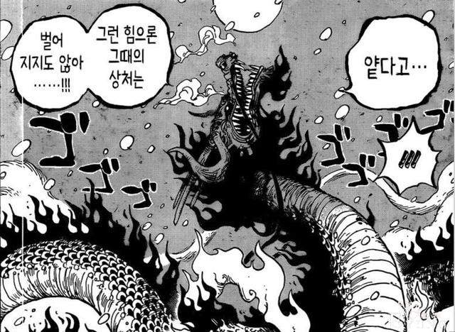 海贼王993话韩文版：小菊断臂成焦点，小忍身中数箭却无人问-5.jpg
