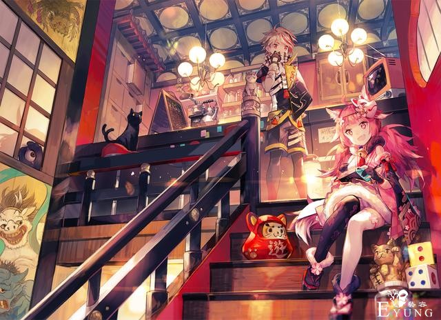 一组非常不错的日本同人插画作品欣赏！画技出色画面华丽-4.jpg