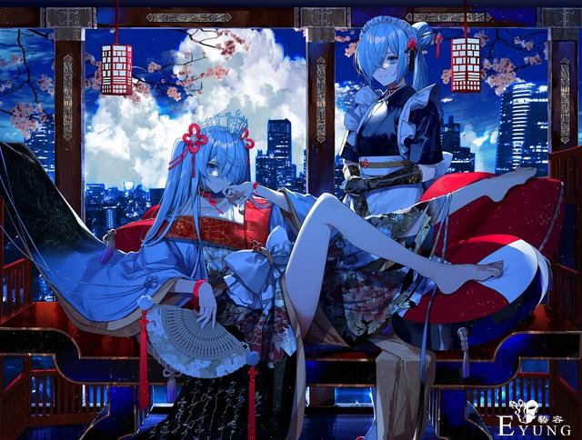 一组非常不错的日本同人插画作品欣赏！画技出色画面华丽-19.jpg