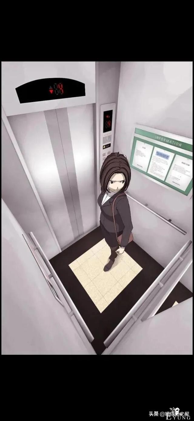 「韩漫惊悚」总会发生奇怪事情的老旧电梯-44.jpg