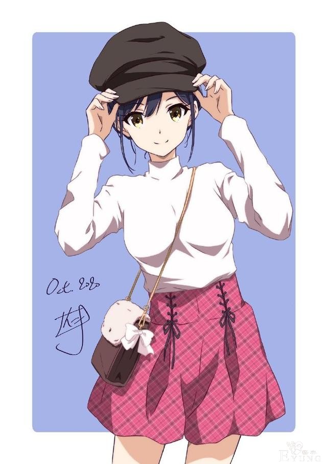 每个周五，这位画师大佬都会分享自己画的美少女-1.jpg
