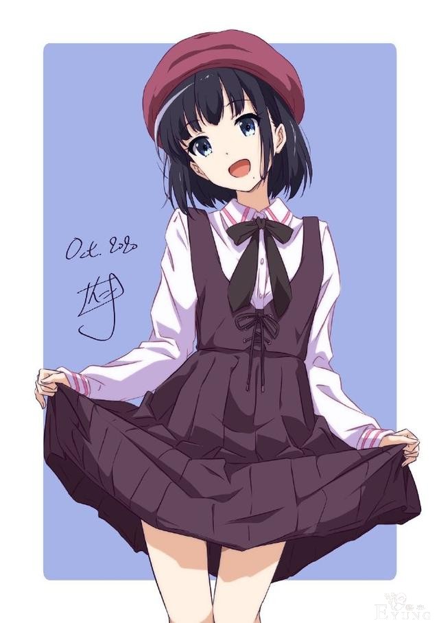 每个周五，这位画师大佬都会分享自己画的美少女-3.jpg