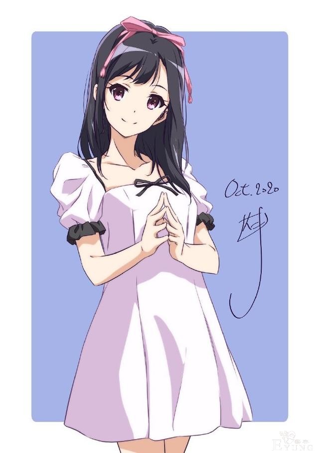 每个周五，这位画师大佬都会分享自己画的美少女-4.jpg