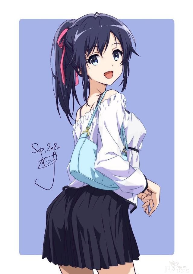 每个周五，这位画师大佬都会分享自己画的美少女-6.jpg