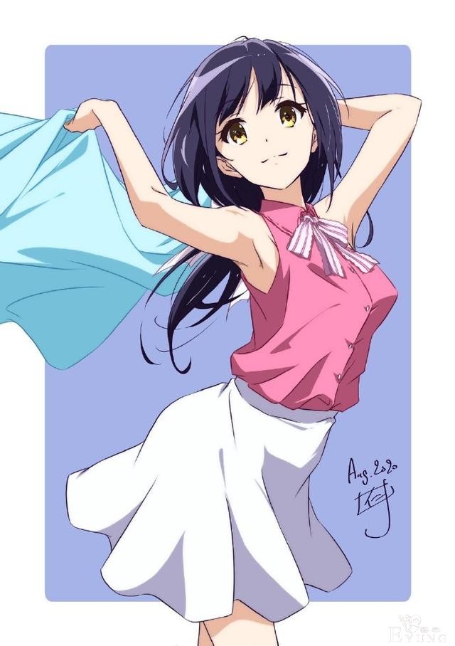 每个周五，这位画师大佬都会分享自己画的美少女-10.jpg