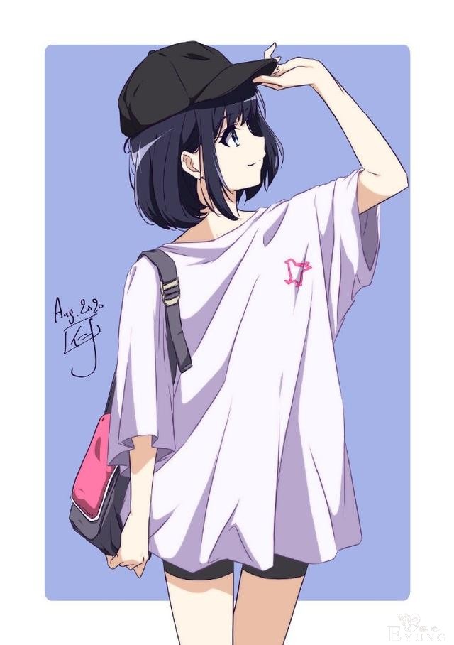 每个周五，这位画师大佬都会分享自己画的美少女-11.jpg