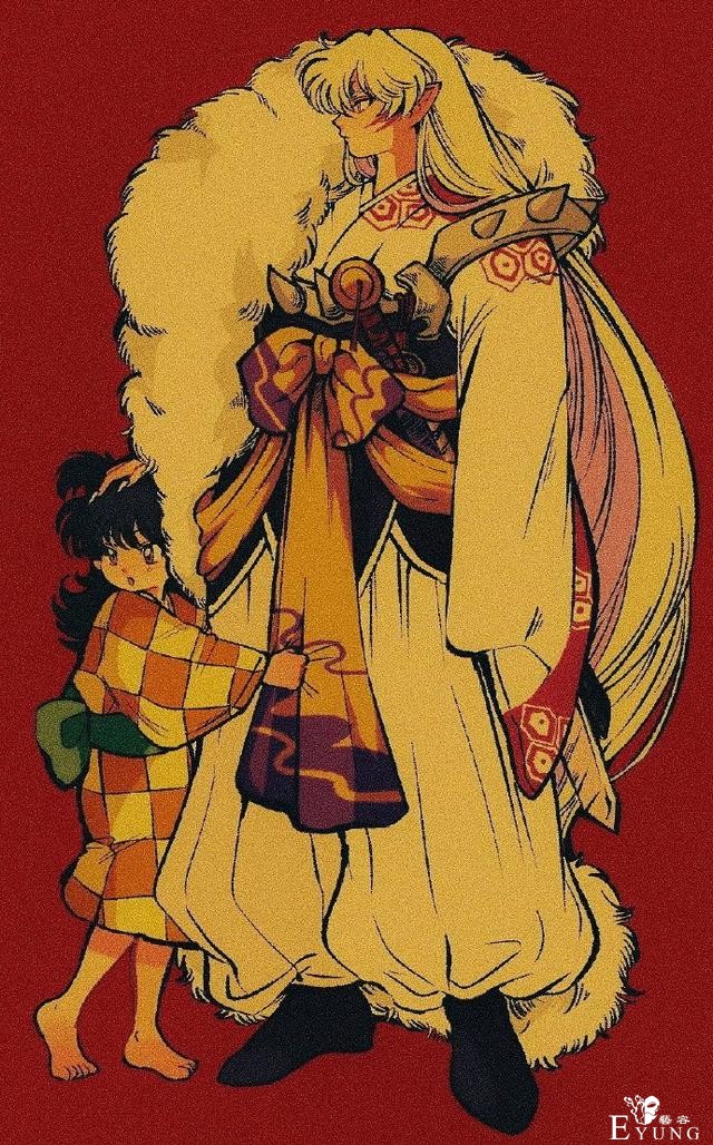 动漫角色也玩“复古”，空条徐伦变圆脸，犬夜叉超可爱-5.jpg