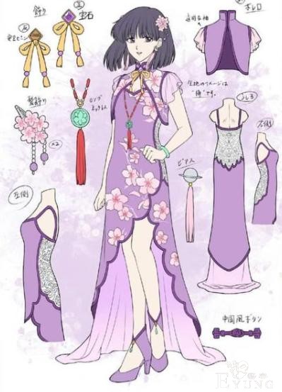 当美少女战士穿上旗袍，月野兔看着萌萌哒，但我最爱天王遥-8.jpg