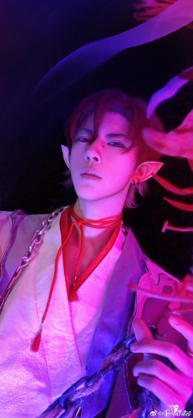 熊祁老攻cos鬼童丸，那个眼神和笑容，一秒俘获了我的心-5.jpg