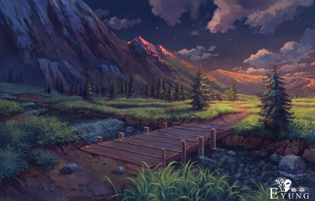 一组非常棒的场景插画作品欣赏！风格多样画风精致值得一看-1.jpg