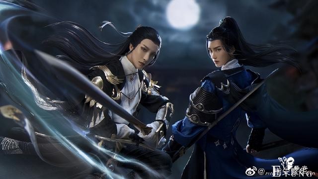 《一梦江湖》武当&华山cos，冷峻有范，一转身帅气到惊艳-5.jpg
