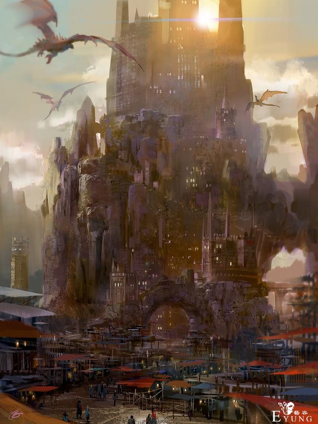 充满想象力的魔幻世界绘画大作！犹如欣赏一部史诗电影-13.jpg