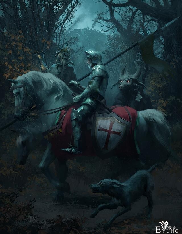 充满想象力的魔幻世界绘画大作！犹如欣赏一部史诗电影-18.jpg