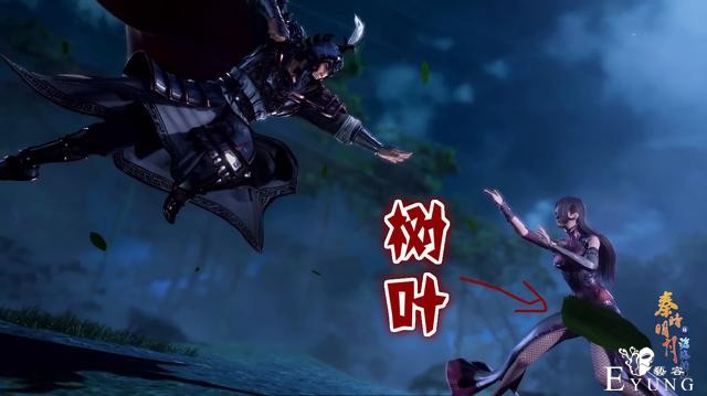 秦时明月：惊鲵战王离升级，全程“树叶”表现最佳，这马赛克真牛-4.jpg