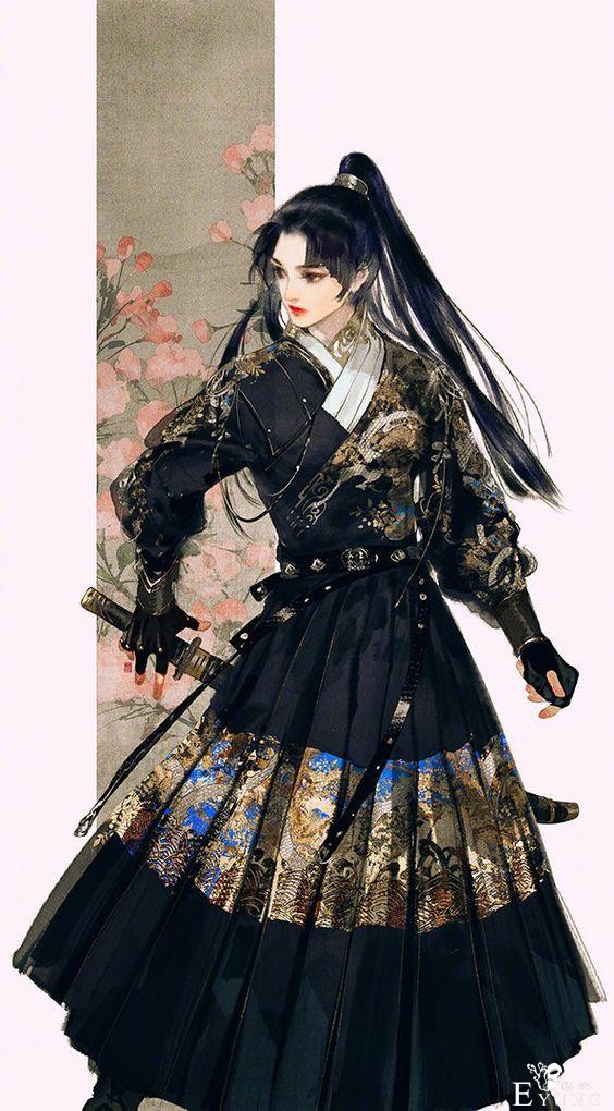 充满古风美的一组人物插画作品欣赏！造型唯美画面很有韵味-4.jpg